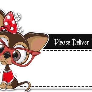 shipping label! ❤️